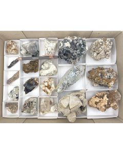 Feldspar, Siderite, Aegirine, Smoky Quartz X/xx,; Mt. Malosa, Zomba, Malawi; 1 flat, unique specimen
