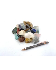 Water stones set; energy stones; 20 different rough stones; 1 set