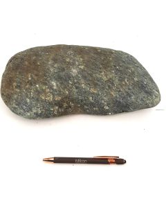 Jade (river boulder); Habachtal, Austria; single piece 4,38 kg