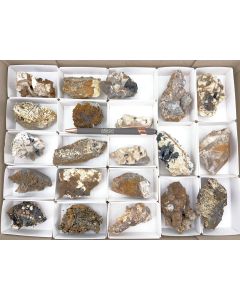 Pseudomorph, Aegirine, Siderite etc. xls; Mt. Malosa, Zomba, Malawi; 1 flat, unique