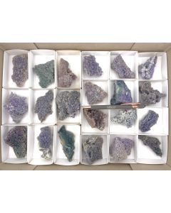 Grape agate xls; Indonesia; larger pieces, 1 flat