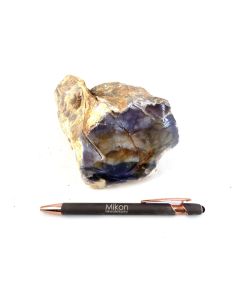 Chalcedony blue, polished on one side; Indonesia; Single piece 1,26 kg