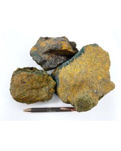Moss agate yellow; Indonesia 10 kg