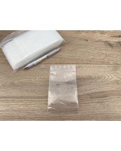Zip lock bags; 90 x 130 mm; 200 pieces.Made in Germany (!)