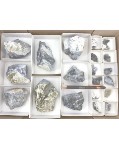Fukalite, Spurrite violet, Parasibirskite, Oyelite; Fuka Mine, Takahashi, Japan; 1 flat, unique