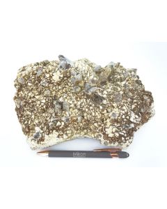 Smoky quartz + feldspar xls; Zomba, Malawi; single piece; 2.96 kg