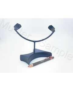 Stand made of black metal; flexible, for disks; 1 piece