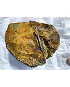 Fossil (petrified) wood with opal; Garut, Java, Indonesia; Single piece 49.95 kg