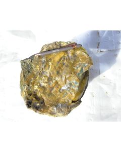 Fossil (petrified) wood with opal; Garut, Java, Indonesia; Single piece 30.45 kg