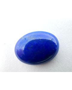 Lapis Lazuli cabochon approx. 10x14 mm, Afghanistan