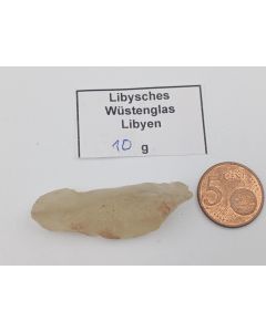 Lybian Desert Glas (Tektite); Libya, piece 4,7 cm; 10g