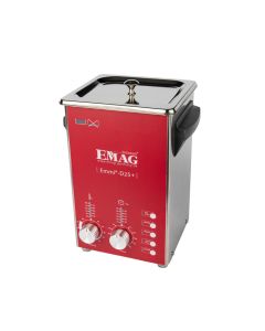 EMMI D 25+ ultrasonic cleaner in stainless steel (Made in Germany!)
