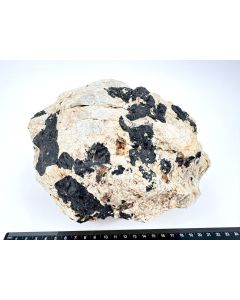 Schorl, black tourmaline in matrix; Namibia; 4.7 kg; single piece