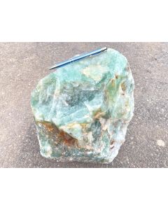 Fluorite; rainbow-fluorite, multicoloured, carving grade, Uis, 28.6 kg; single piece