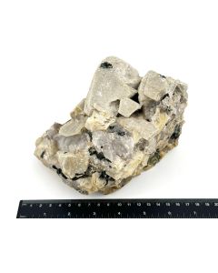 Feldspat xx, Aegirin xx, Rauchquarz xx; Zomba, Malawi; 2 kg; HS; Einzelstück