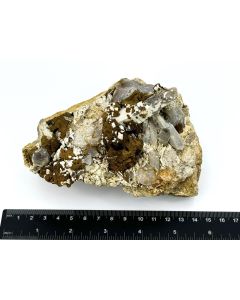 Feldspat xx, Rauchquarz xx, Aegirin xx; Malawi; 947 g; HS; Einzelstück (8)