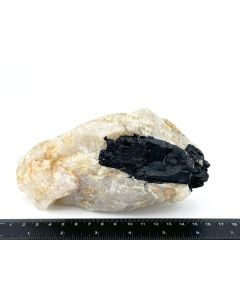 Schörl xx, schwarzer Turmalin xx in Quarz; Namibia; 1,1 kg; HS; Einzelstück (16)