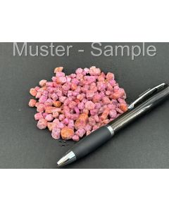 Rubin Kristalle; Korund, 1. Wahl, Tanzania; 100 g