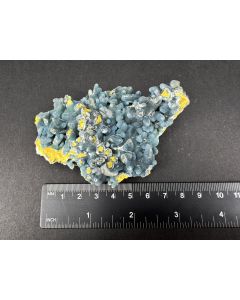 Plumbogummit, Pyromorphit xx; Yangshou Mine, Guilin, Gungxi, China; Gerd Tremmel Sammlung; NS; Einzelstück