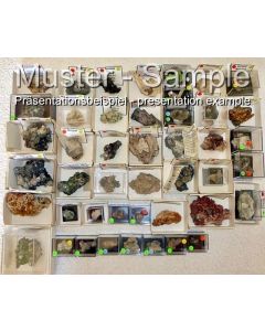Cerussit xx, Tsumeb, Namibia, 1 Partie mit 44 Top-Stufen
