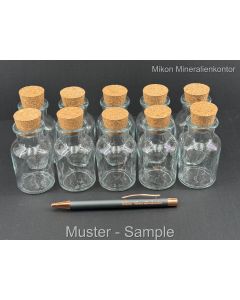 Glasflasche, 60 ml; 10 Stück