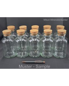 Glasflasche, 500 ml; 10 Stück