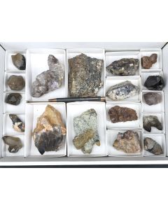 Amethyst, Quarz xx; Brandberg, Namibia; 1 Steige; Unikat