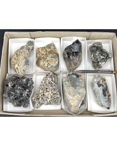 Aegirin, Feldspat xx; Mt. Malosa, Zomba, Malawi; 1 Steige, Unikat 