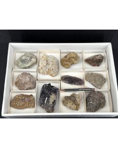 Fluorit xx, Quarz xx; Wölsendorf, Bayern, Deutschland; 1 Steige; Unikat 