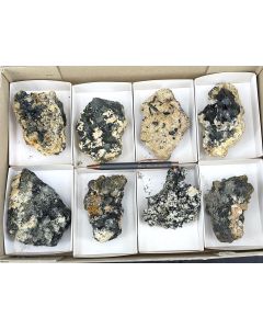 Monazit, Zirkon, Aegirin xx; Mt. Malosa, Zomba, Malawi; 1 Steige; Unikat 