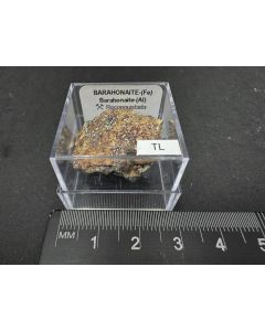 Barahonait - (Fe), Barahonait - (Al) xx; Reconquistada, Pastrana, Mazarrón, Murcia, Spanien; MM