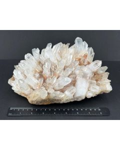 Bergkristall auf Matrix; Madagaskar; Einzelstück