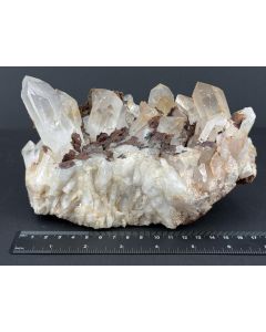 Bergkristall auf Matrix; Madagaskar; Einzelstück