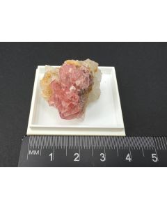 Akatoreit, Rhodochrosit xx; Pasta Bueno, Peru; KS; Einzelstück