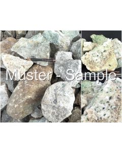 Jade; spotted, green, white; Java, Indonesia; 10 kg