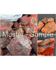 Jasper; red; Java, Indonesia; 10 kg