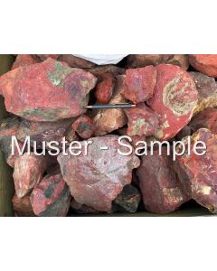 Jasper; red; Java, Indonesia; 100 kg
