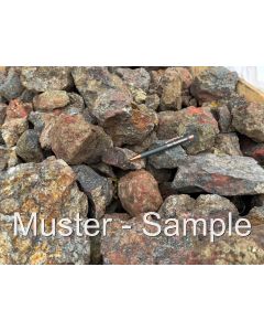 Jasper; Blood Jasper (Bergerite), red; Java, Indonesia; 100 kg