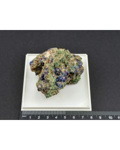 Agardite-(Ce) xls; Hilarion Mine, Laurion, Greece; Scab; unique piece
