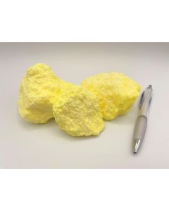 Schwefel; gediegen, Indonesien; 10 kg