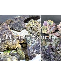 grape Agate, first choice; Indonesia; 10 kg