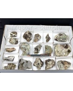 Manganaxinite, Johannsenite xls; Iron Cap Mine, Arizona, USA; 1 flat