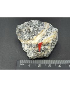 Bromellite xl (with old label); Långban, Sweden; Min; unique piece
