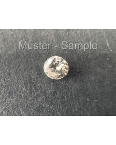 Diamant facettiert; ca. 2 mm; Australien; 10 Stück