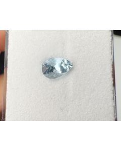 Aquamarin facettiert; 7 x 5 mm; Namibia; 1 Einzelstück