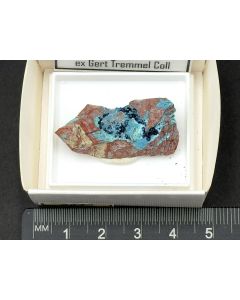 Cornetite xls; Likasi Mine, Katanga, Congo; Gerd Tremmel collection; Min; unique piece
