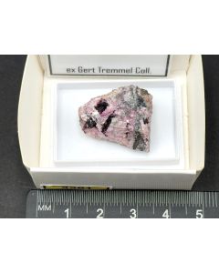 Sphaerocobaltite xls; Bou Azzer, Morocco; Gerd Tremmel collection; Min; unique piece
