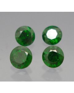 Garnet (Demantoid) facetted 3.8 mm, Khorezm