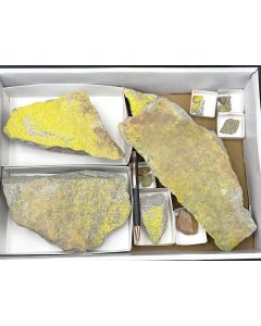 Phurcalit xx, UV-aktiv; Posey Mine, UT, USA; 1 Steige; Unikat