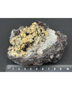 Kupfer ged., Mimetesit xx; Tsumeb Mine, Otaviberge, Namibia; HS; Einzelstück